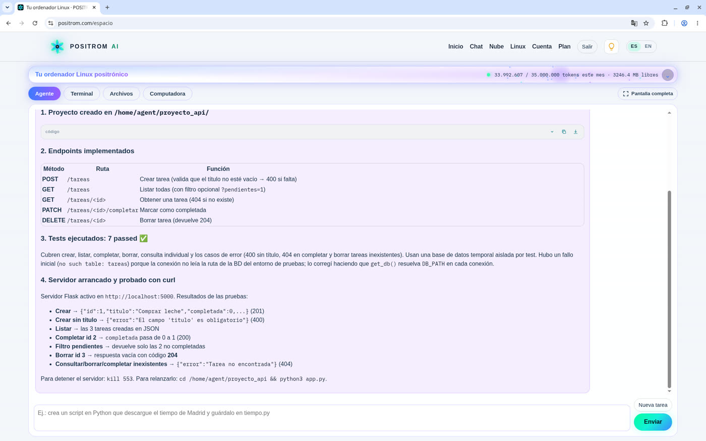 API REST con tests que pasan